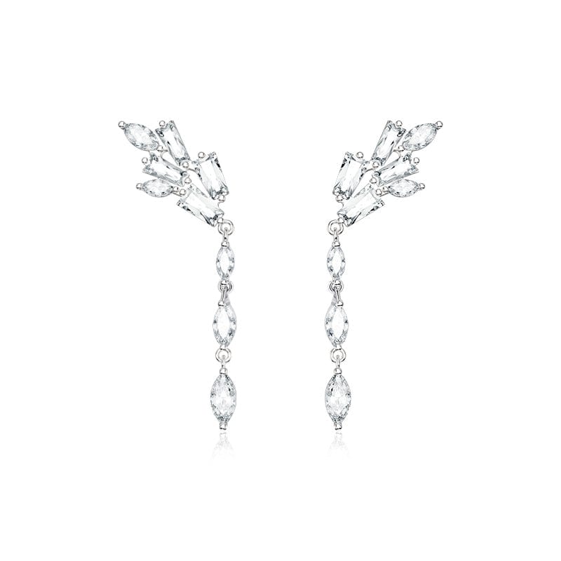 FANCIME "Blessing Strength" Dangling Post Sterling Silver Earrings Main