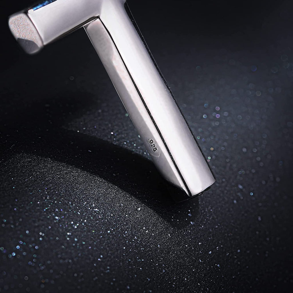 FANCIME Cremation Urn Cross Sterling Silver Necklace Detail